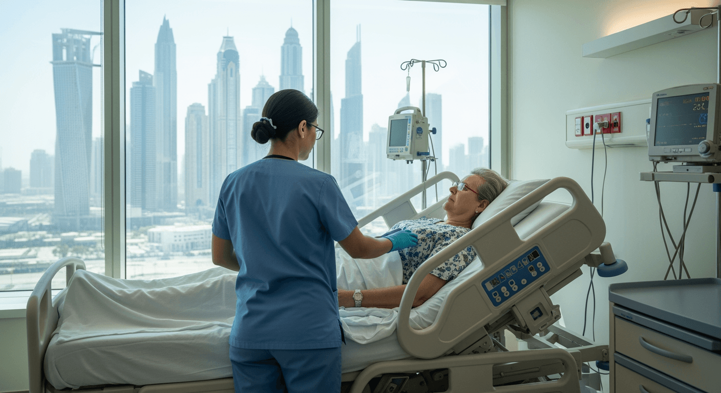Exemple de prise en charge — dubaï / émirats